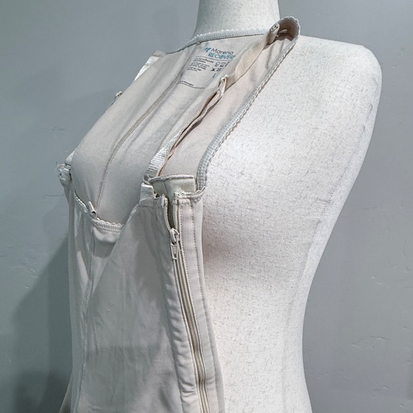 Size L Marena FBRS L-H Short Faja Compression Beige w/zippers Post Tummy Tuck 🔥 - Picture 3 of 6
